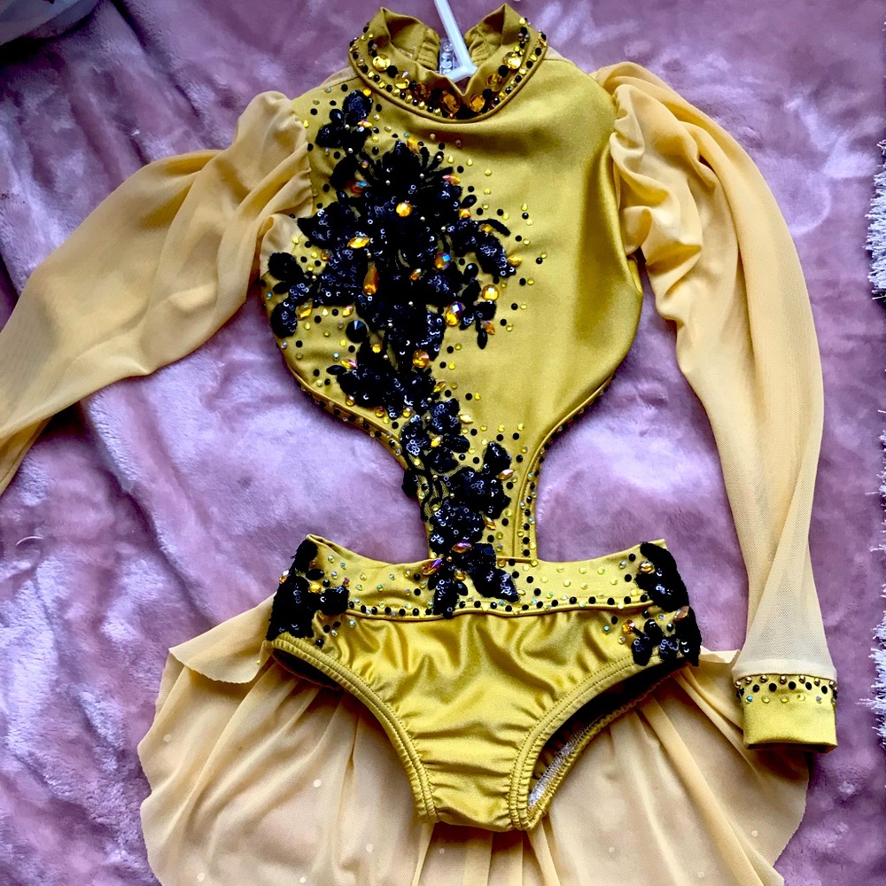Lyrical custom dance costume